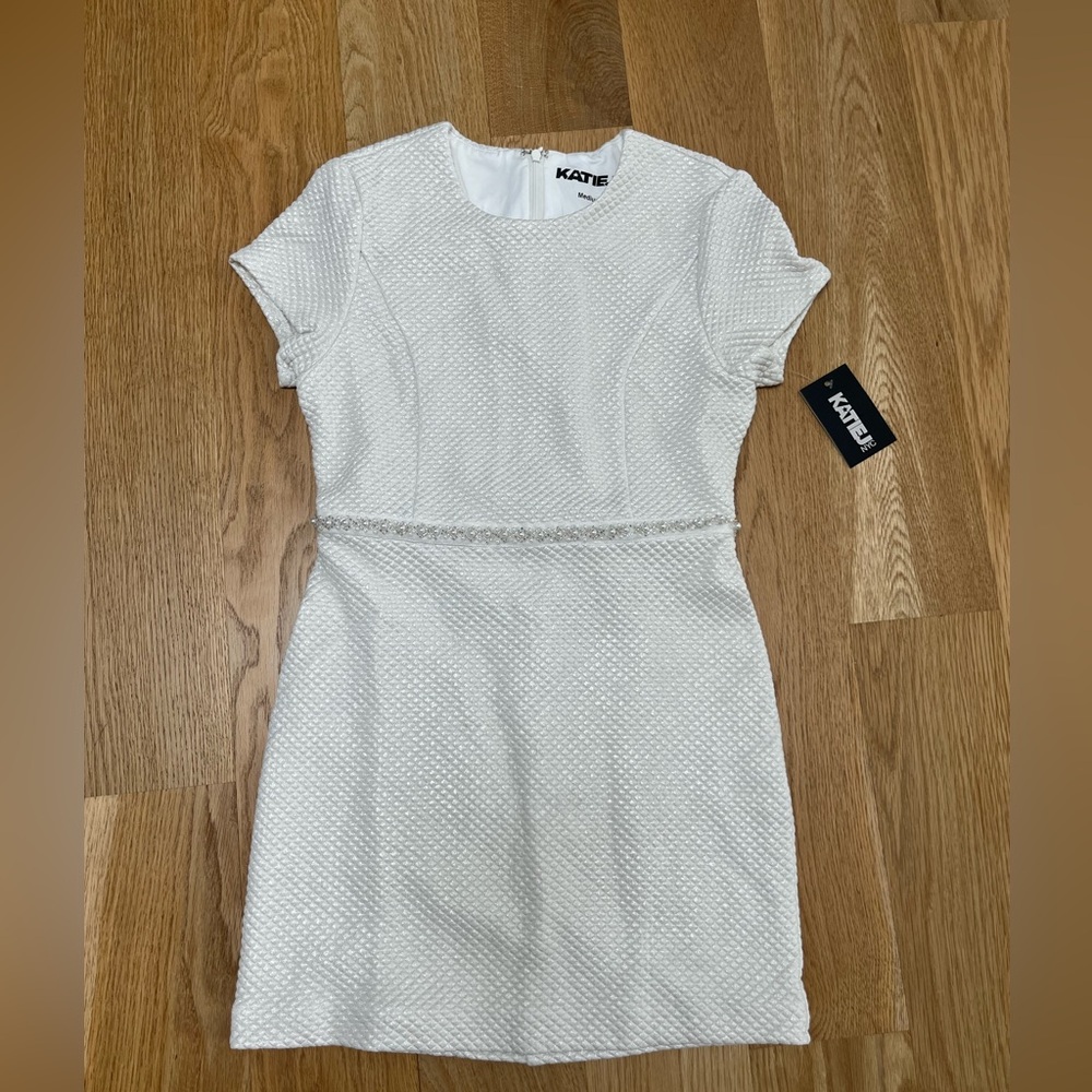 White Sylvie dress brand new from KatieJ NYC!